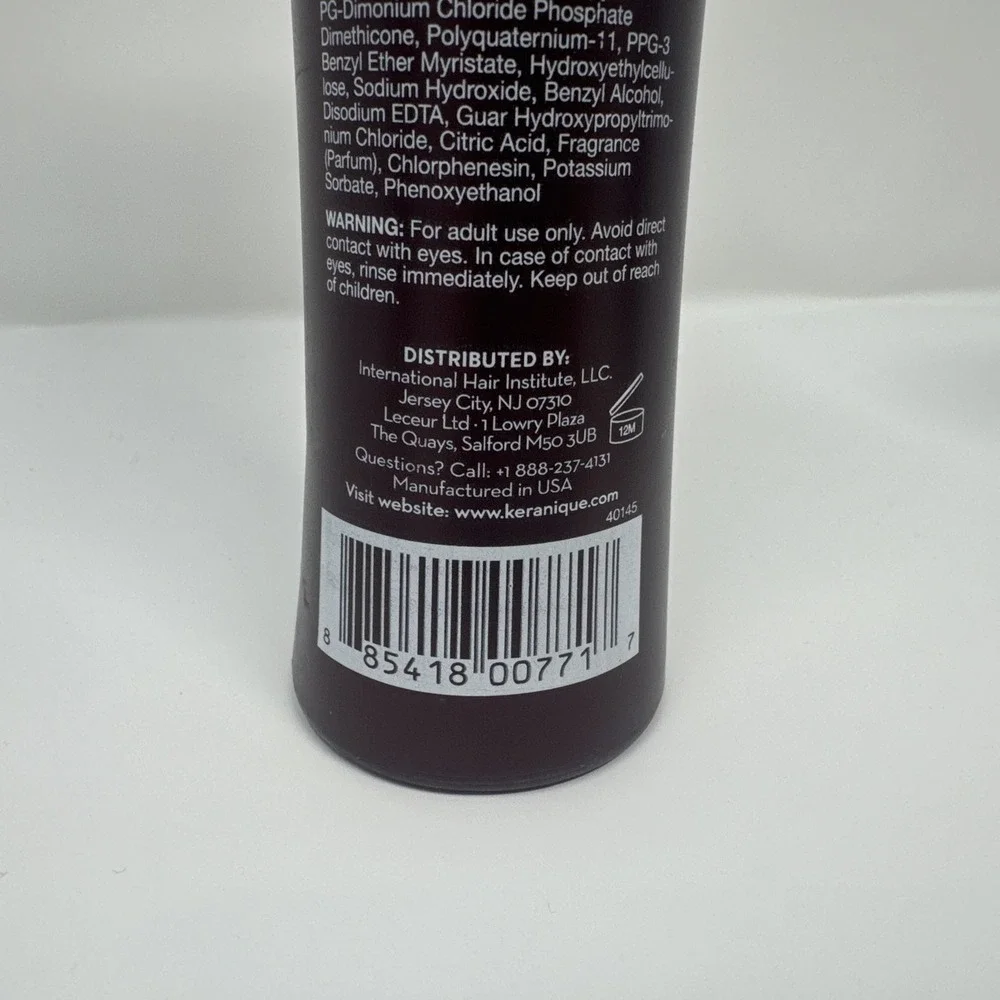 4 Pack Keranique Revitalizing Keratin Conditioner COLOR BOOST Hair Growth 8 oz